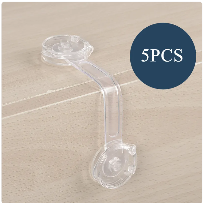 Transparent Baby Cabinet Lock — Easy Install