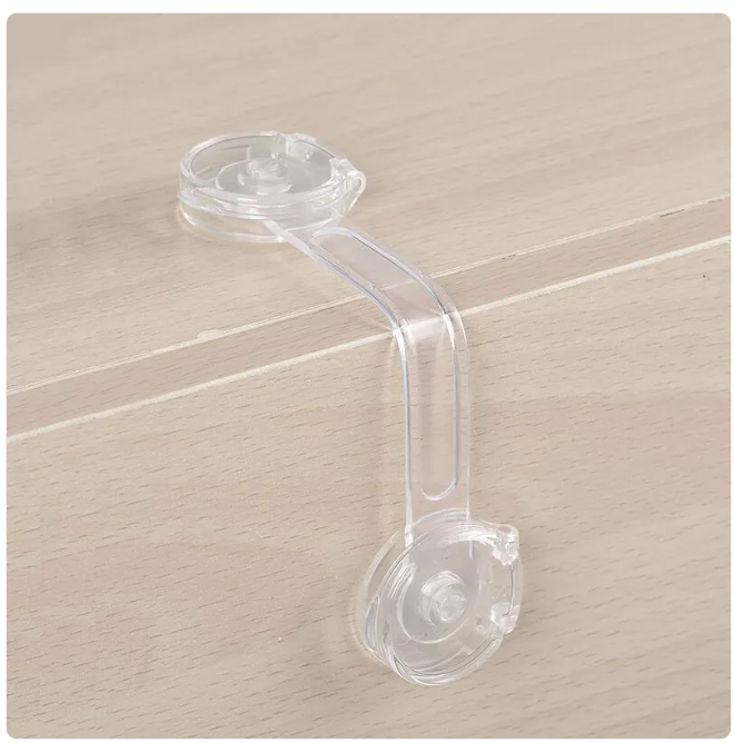 Transparent Baby Cabinet Lock — Easy Install