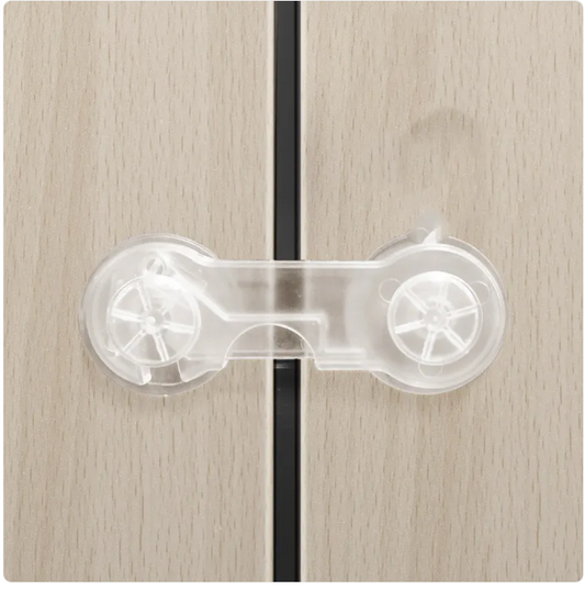 Transparent Baby Cabinet Lock — Easy Install