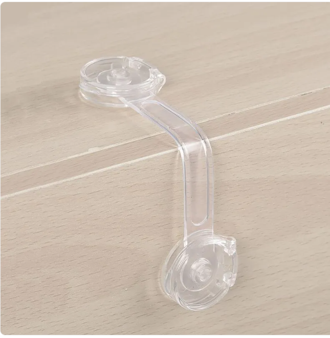 Transparent Baby Cabinet Lock — Easy Install